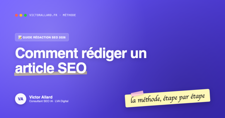 Comment rédiger un article SEO ?