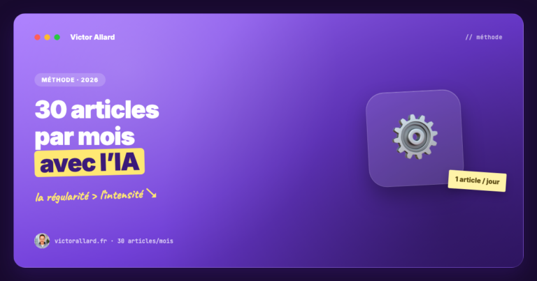 Publier 30 articles SEO par mois avec l’IA : la méthode