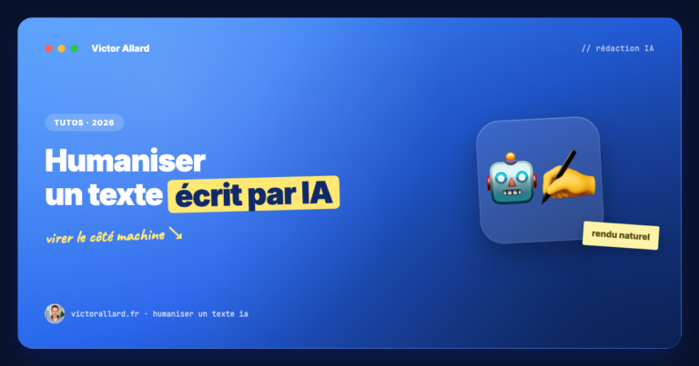 Comment humaniser un texte écrit par IA (vraiment)
