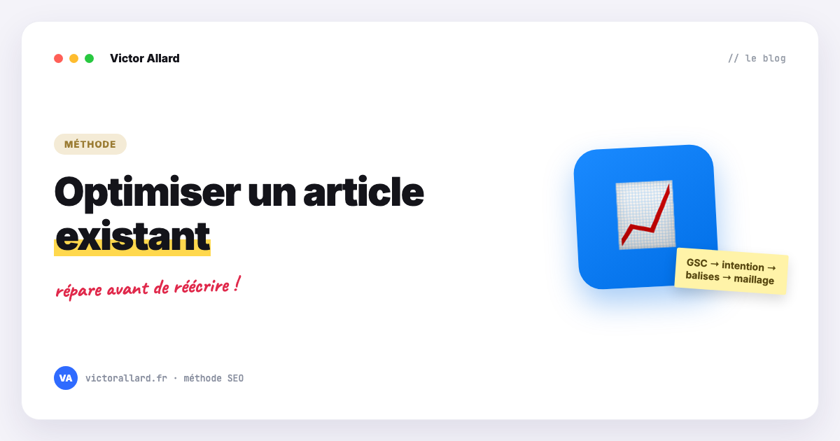 optimiser un article pour le seo