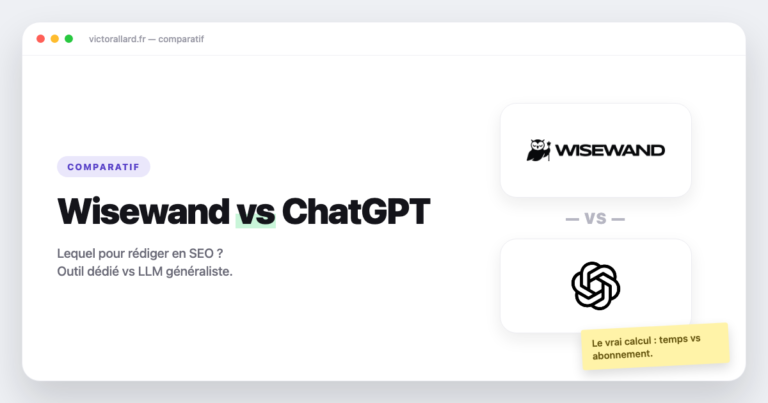 Wisewand vs ChatGPT : lequel pour rédiger en SEO ?