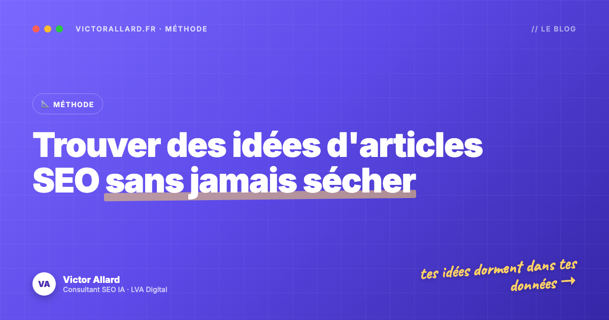 trouver des idees articles seo